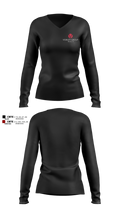 Keller Williams realty 61930592 Women's Long Sleeve V-neck Shirt - 100