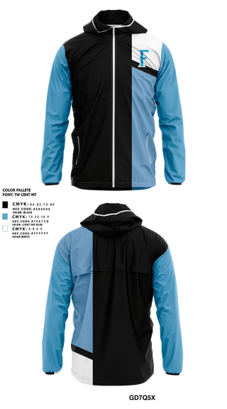 Windbreaker, Fury, Softball, Teamtime, Team time, sublimation, custom sports apparel, team uniforms, spirit wear, spiritwear, sports uniforms, custom shirts, team store, custom team store, fundraiser sports, apparel fundraiser