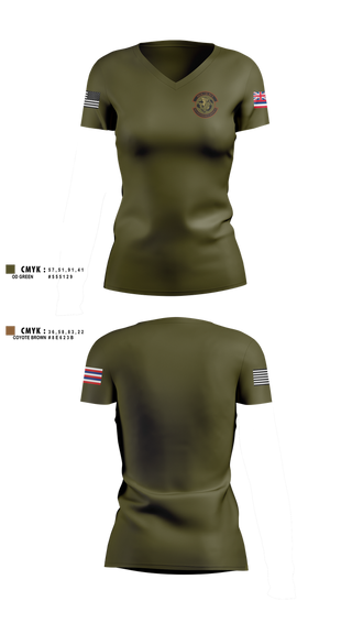 Womens Short Sleeve Vneck Shirt, 150th Electromagnetic Warfare Squadron, , Teamtime, Team time, sublimation, custom sports apparel, team uniforms, spirit wear, spiritwear, sports uniforms, custom shirts, team store, custom team store, fundraiser sports, apparel fundraiser