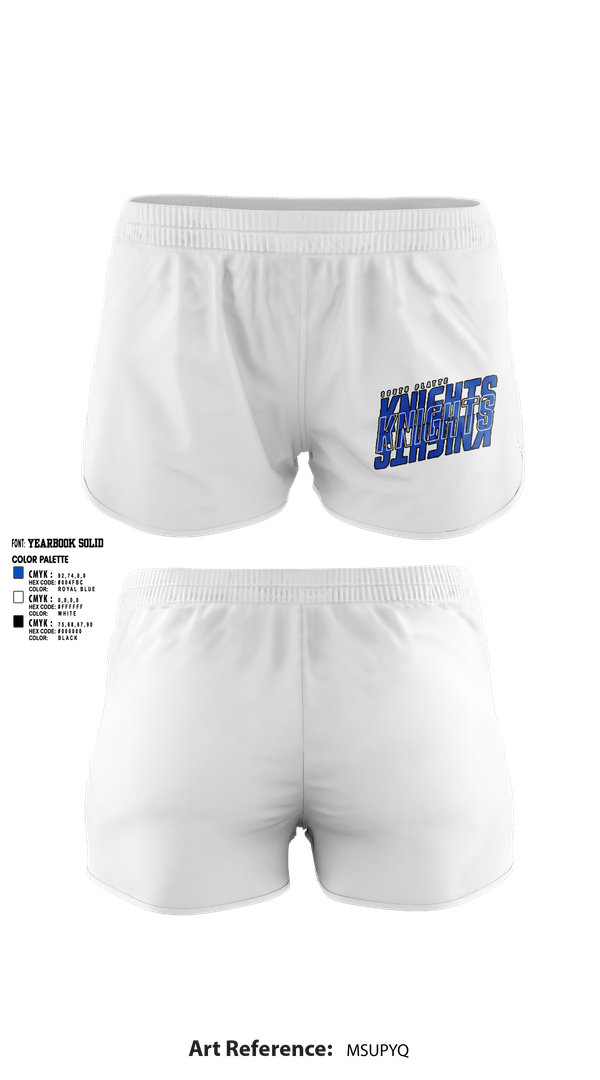Womens Shorts, South Platte Knights Volleyball, Women's Volleyball, Teamtime, Team time, sublimation, custom sports apparel, team uniforms, spirit wear, spiritwear, sports uniforms, custom shirts, team store, custom team store, fundraiser sports, apparel fundraiser