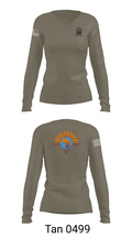 TF BATAAN S1 74861881 Women's Long Sleeve V-neck Shirt - 77