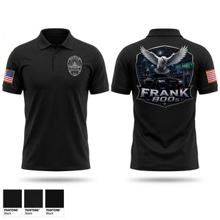 Short Sleeve Performance Polo, Frank 800's, Police, Teamtime, Team time, sublimation, custom sports apparel, team uniforms, spirit wear, spiritwear, sports uniforms, custom shirts, team store, custom team store, fundraiser sports, apparel fundraiser