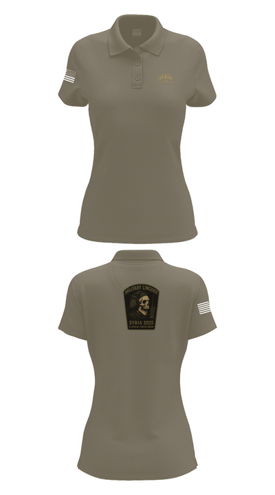 Syria linguist 93457826 Women's Short Sleeve Performance Polo  - 75