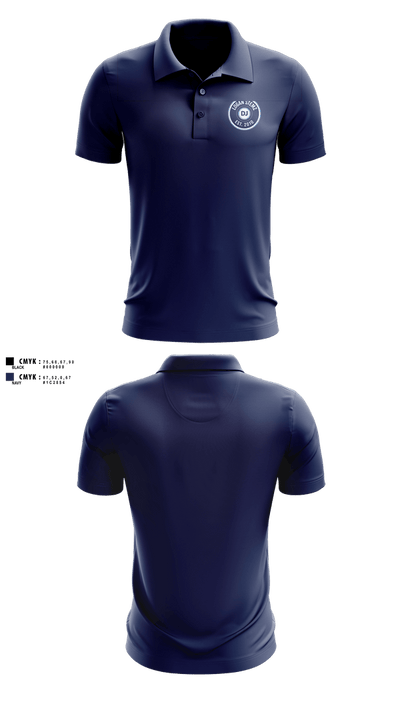Logan Stemz Entertainment 37829386 Short Sleeve Performance Polo - 103