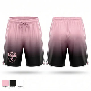 Womens Soccer Shorts, United Donna, Women's Soccer, Teamtime, Team time, sublimation, custom sports apparel, team uniforms, spirit wear, spiritwear, sports uniforms, custom shirts, team store, custom team store, fundraiser sports, apparel fundraiser