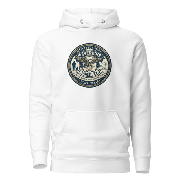 Unisex Hoodie - 1 - White