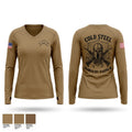 Charlie Company 2/113th INF Women's Long Sleeve V-neck Shirt - 1