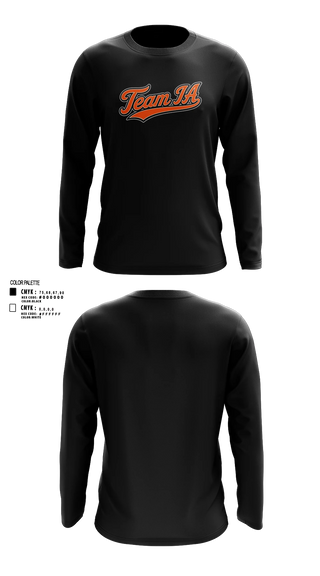 Long Sleeve Performance Shirt, Team IA, Men's Basketball, Teamtime, Team time, sublimation, custom sports apparel, team uniforms, spirit wear, spiritwear, sports uniforms, custom shirts, team store, custom team store, fundraiser sports, apparel fundraiser