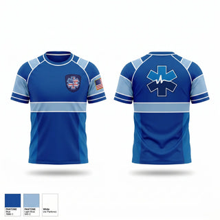 Short Sleeve Performance Shirt, Cumberland Healthcare, EMS/EMT, Teamtime, Team time, sublimation, custom sports apparel, team uniforms, spirit wear, spiritwear, sports uniforms, custom shirts, team store, custom team store, fundraiser sports, apparel fundraiser
