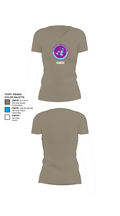 USMOG 65011829 Women's Short Sleeve V-neck Shirt - 64