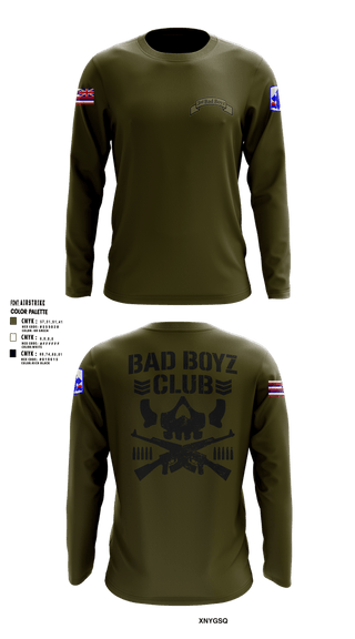 Long Sleeve Performance Shirt, 1-299 Bad Boyz Bullet Club, Men's BasketballArmy, Teamtime, Team time, sublimation, custom sports apparel, team uniforms, spirit wear, spiritwear, sports uniforms, custom shirts, team store, custom team store, fundraiser sports, apparel fundraiser