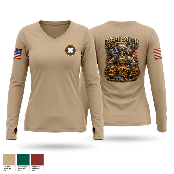 Old School Cotton Feel Shirt, 284th Field Feeding Team, National Guard, Teamtime, Team time, sublimation, custom sports apparel, team uniforms, spirit wear, spiritwear, sports uniforms, custom shirts, team store, custom team store, fundraiser sports, apparel fundraiser