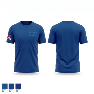 Short Sleeve Performance Shirt, ALEXANDER FIRE RESPONDERS, EMS/EMT, Teamtime, Team time, sublimation, custom sports apparel, team uniforms, spirit wear, spiritwear, sports uniforms, custom shirts, team store, custom team store, fundraiser sports, apparel fundraiser