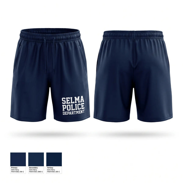 Athletic Shorts With Pockets, Selma Police Department, Police, Teamtime, Team time, sublimation, custom sports apparel, team uniforms, spirit wear, spiritwear, sports uniforms, custom shirts, team store, custom team store, fundraiser sports, apparel fundraiser