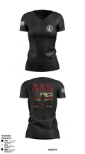 Lander rural fire 46360140 Women's Short Sleeve V-neck Shirt - 7