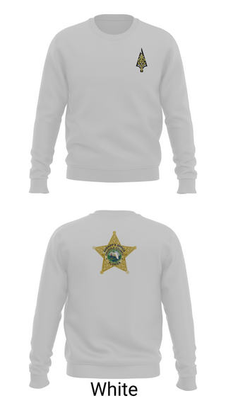 Crew Neck Sweatshirt, Osceola County Sheriff's Office, Police, Teamtime, Team time, sublimation, custom sports apparel, team uniforms, spirit wear, spiritwear, sports uniforms, custom shirts, team store, custom team store, fundraiser sports, apparel fundraiser