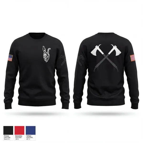 Crew Neck Sweatshirt, B/96th CA, Football, Teamtime, Team time, sublimation, custom sports apparel, team uniforms, spirit wear, spiritwear, sports uniforms, custom shirts, team store, custom team store, fundraiser sports, apparel fundraiser