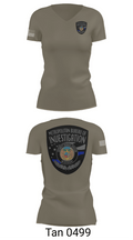 Metropolitan Bureau Of Investigation 79795112 Women's Short Sleeve V-neck Shirt - 6