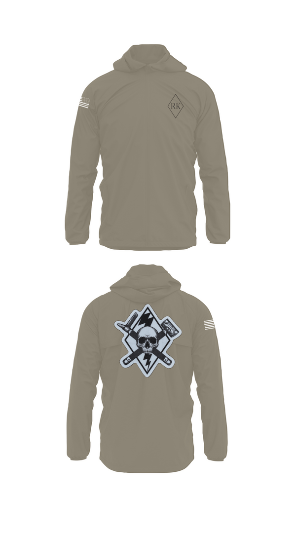 Windbreaker, 3rd Platoon Cco 2-37 AR, Army, Teamtime, Team time, sublimation, custom sports apparel, team uniforms, spirit wear, spiritwear, sports uniforms, custom shirts, team store, custom team store, fundraiser sports, apparel fundraiser