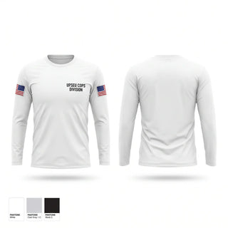 Long Sleeve Performance Shirt, UPSEU COPS DIVISION, Police, Teamtime, Team time, sublimation, custom sports apparel, team uniforms, spirit wear, spiritwear, sports uniforms, custom shirts, team store, custom team store, fundraiser sports, apparel fundraiser