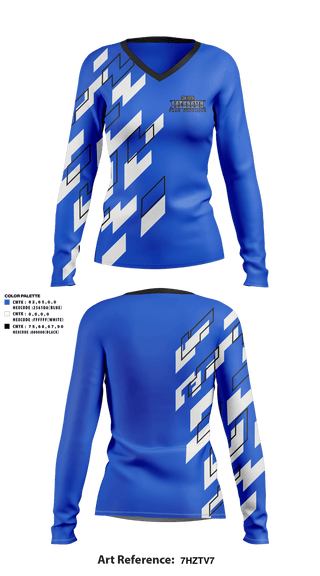 Womens Long Sleeve Vneck Shirt, Sin City LockDown, , Teamtime, Team time, sublimation, custom sports apparel, team uniforms, spirit wear, spiritwear, sports uniforms, custom shirts, team store, custom team store, fundraiser sports, apparel fundraiser