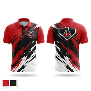 Short Sleeve Performance Polo, Elite Swing Lab, Baseball, Teamtime, Team time, sublimation, custom sports apparel, team uniforms, spirit wear, spiritwear, sports uniforms, custom shirts, team store, custom team store, fundraiser sports, apparel fundraiser