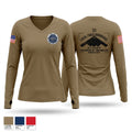 AFSA CHAPTER 881 10751768 Women's Long Sleeve V-neck Shirt - 1