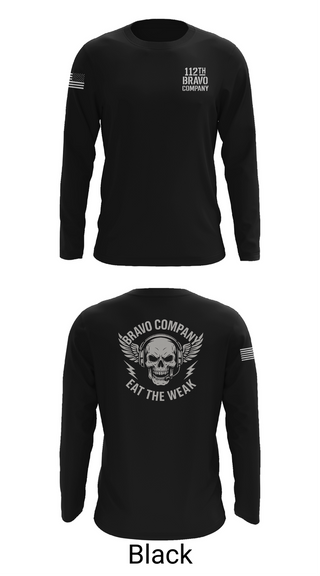 Long Sleeve Performance Shirt, 112th Signal Battalion B CO, , Teamtime, Team time, sublimation, custom sports apparel, team uniforms, spirit wear, spiritwear, sports uniforms, custom shirts, team store, custom team store, fundraiser sports, apparel fundraiser
