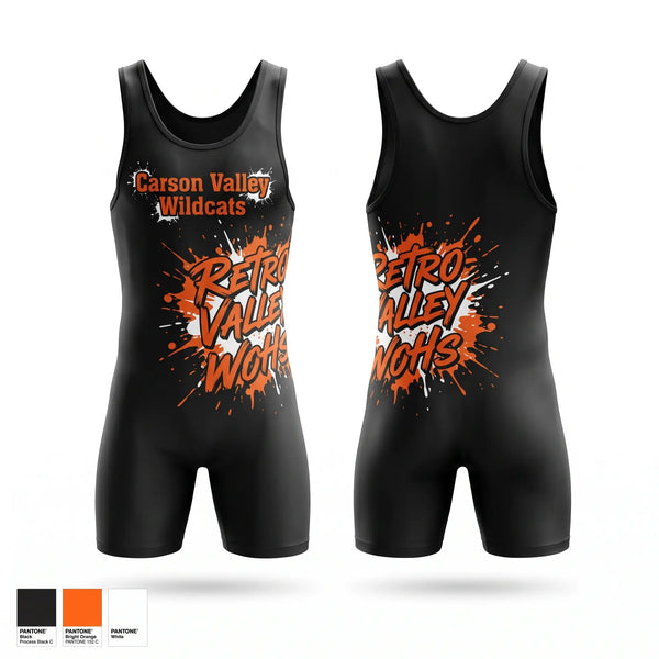 Wrestling Singlet, Carson Valley Wildcats, Wrestling, Teamtime, Team time, sublimation, custom sports apparel, team uniforms, spirit wear, spiritwear, sports uniforms, custom shirts, team store, custom team store, fundraiser sports, apparel fundraiser