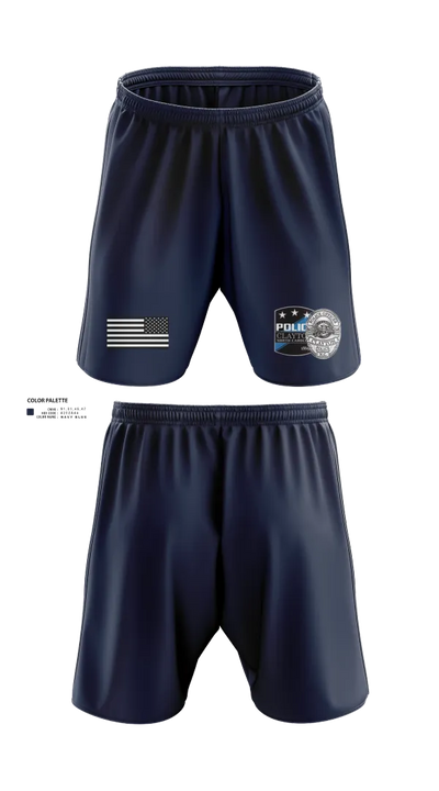 Clayton Police K9 Unit 37003259 Athletic Shorts With Pockets - 22