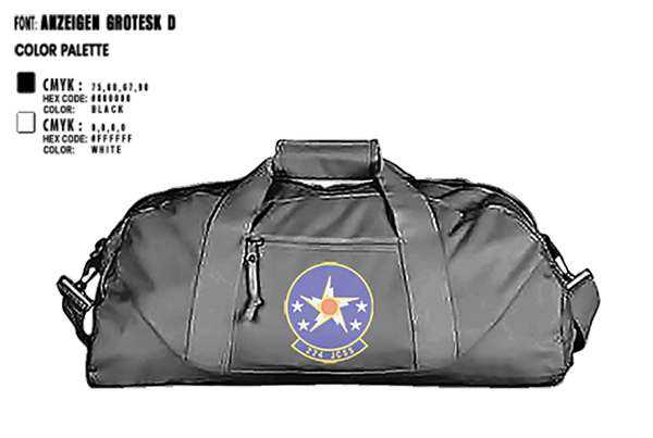 Duffle Bag, 224th, , Teamtime, Team time, sublimation, custom sports apparel, team uniforms, spirit wear, spiritwear, sports uniforms, custom shirts, team store, custom team store, fundraiser sports, apparel fundraiser