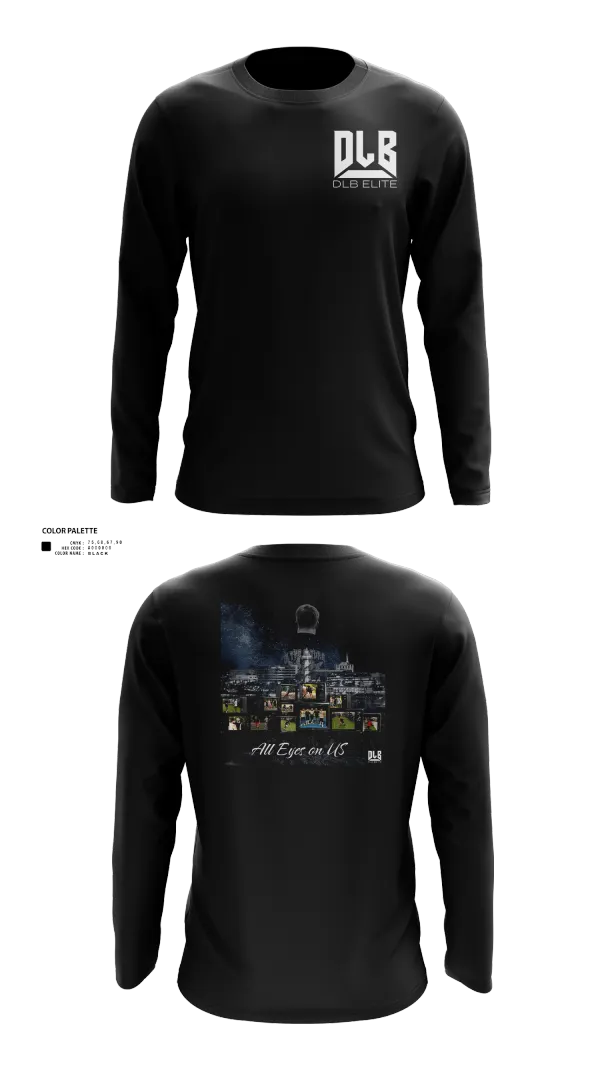 Long Sleeve Performance Shirt, DLB Elite, , Teamtime, Team time, sublimation, custom sports apparel, team uniforms, spirit wear, spiritwear, sports uniforms, custom shirts, team store, custom team store, fundraiser sports, apparel fundraiser