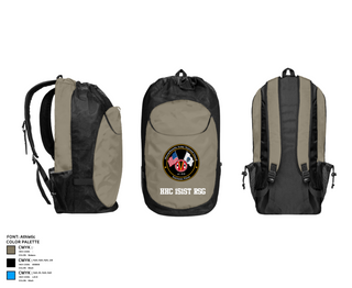 Gear Bag, HHC 151st RSG, Army, Teamtime, Team time, sublimation, custom sports apparel, team uniforms, spirit wear, spiritwear, sports uniforms, custom shirts, team store, custom team store, fundraiser sports, apparel fundraiser