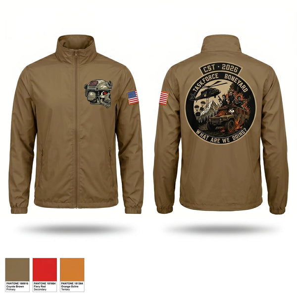 Windbreaker, TF BONEYARD, Army, Teamtime, Team time, sublimation, custom sports apparel, team uniforms, spirit wear, spiritwear, sports uniforms, custom shirts, team store, custom team store, fundraiser sports, apparel fundraiser