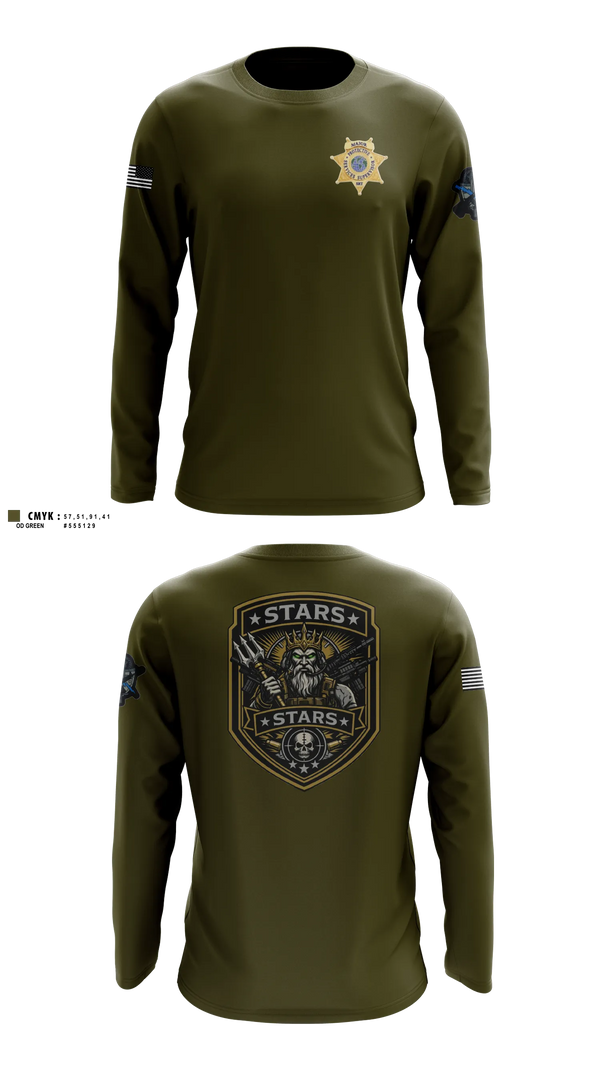 Long Sleeve Performance Shirt, Ranger Services, Police, Teamtime, Team time, sublimation, custom sports apparel, team uniforms, spirit wear, spiritwear, sports uniforms, custom shirts, team store, custom team store, fundraiser sports, apparel fundraiser