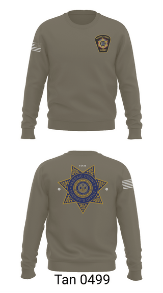 Crew Neck Sweatshirt, Patrol - Squad D, Police, Teamtime, Team time, sublimation, custom sports apparel, team uniforms, spirit wear, spiritwear, sports uniforms, custom shirts, team store, custom team store, fundraiser sports, apparel fundraiser