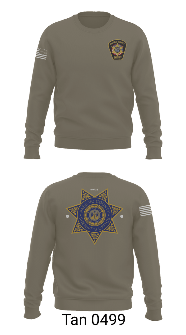 Crew Neck Sweatshirt, Patrol - Squad D, Police, Teamtime, Team time, sublimation, custom sports apparel, team uniforms, spirit wear, spiritwear, sports uniforms, custom shirts, team store, custom team store, fundraiser sports, apparel fundraiser