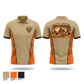 Short Sleeve Performance Polo, Zona Sandstorm, Men's Basketball, Teamtime, Team time, sublimation, custom sports apparel, team uniforms, spirit wear, spiritwear, sports uniforms, custom shirts, team store, custom team store, fundraiser sports, apparel fundraiser
