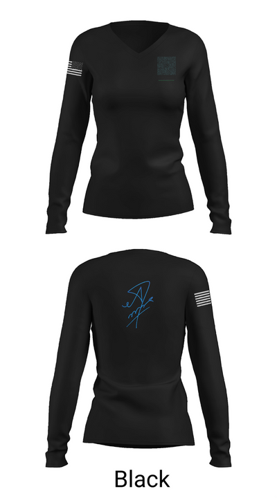 DenvexGlobal 4439223 Women's Long Sleeve V-neck Shirt - 35