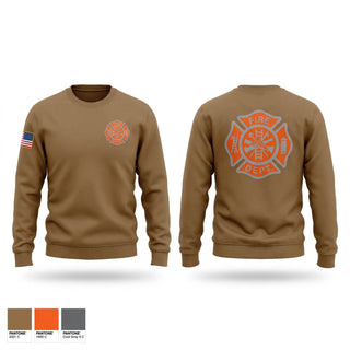 Crew Neck Sweatshirt, Concord green fire department, Fire Department, Teamtime, Team time, sublimation, custom sports apparel, team uniforms, spirit wear, spiritwear, sports uniforms, custom shirts, team store, custom team store, fundraiser sports, apparel fundraiser