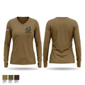 BAMB 66065685 Women's Long Sleeve V-neck Shirt - 1