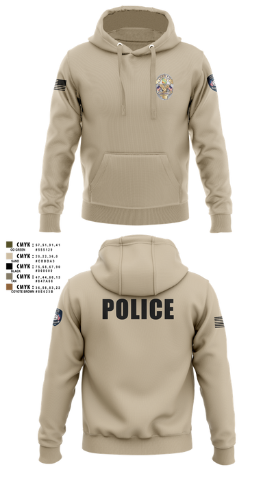 Miami Police Department 44557573 Hoodie - 5
