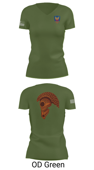 Womens Short Sleeve Vneck Shirt, HHC, 311th (T)SC, , Teamtime, Team time, sublimation, custom sports apparel, team uniforms, spirit wear, spiritwear, sports uniforms, custom shirts, team store, custom team store, fundraiser sports, apparel fundraiser