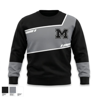 Crew Neck Sweatshirt, Meriden, Men's Lacrosse, Teamtime, Team time, sublimation, custom sports apparel, team uniforms, spirit wear, spiritwear, sports uniforms, custom shirts, team store, custom team store, fundraiser sports, apparel fundraiser