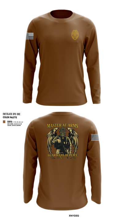 Master at Arms 34934556 Long Sleeve Performance Shirt 100