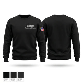 Crew Neck Sweatshirt, Personnel and Organizational Readiness Battalion, National Guard, Teamtime, Team time, sublimation, custom sports apparel, team uniforms, spirit wear, spiritwear, sports uniforms, custom shirts, team store, custom team store, fundraiser sports, apparel fundraiser