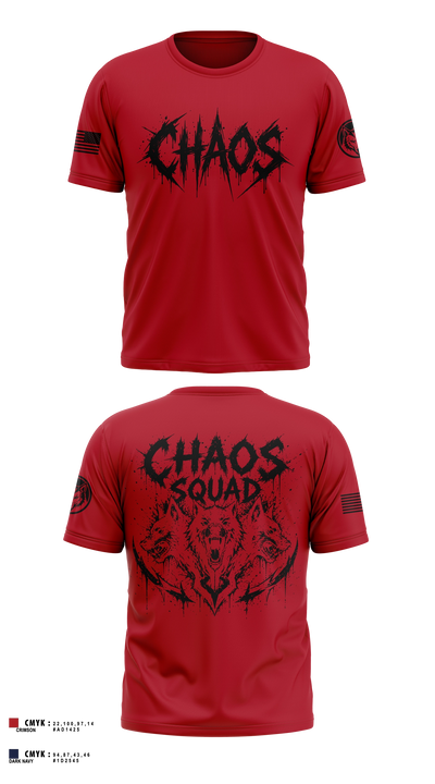 Chaos squad 02 Short Sleeve Performance Shirt - 3