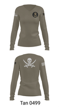 321 CRS 14466918 Women's Long Sleeve V-neck Shirt - 77
