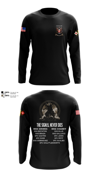 Long Sleeve Performance Shirt, Senior Leaders Course FY26-009, Army, Teamtime, Team time, sublimation, custom sports apparel, team uniforms, spirit wear, spiritwear, sports uniforms, custom shirts, team store, custom team store, fundraiser sports, apparel fundraiser