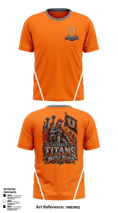 University Titans Short Sleeve Performance Shirt - 5